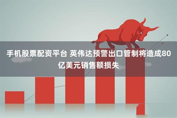 手机股票配资平台 英伟达预警出口管制将造成80亿美元销售额损失