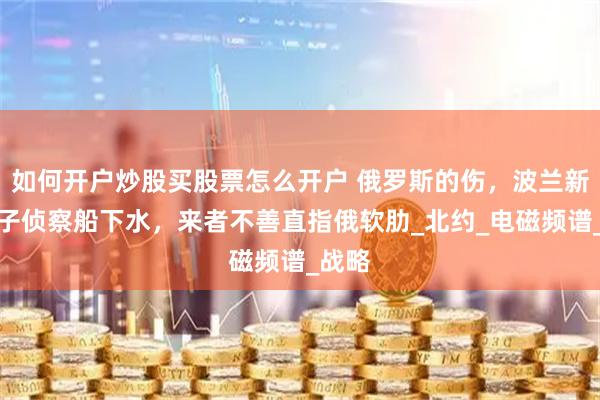 如何开户炒股买股票怎么开户 俄罗斯的伤，波兰新型电子侦察船下水，来者不善直指俄软肋_北约_电磁频谱_战略